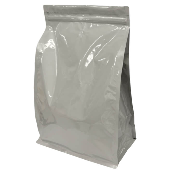 【バルブ付き】AFGコーヒー袋 3Kg (ライトグレー)