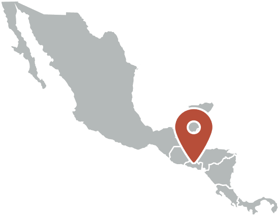 エルサルバドルの地図